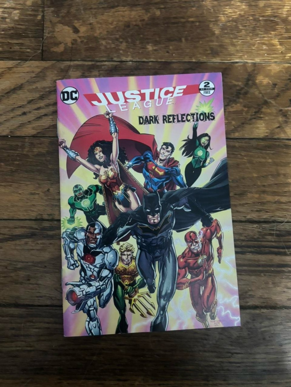 dc justice league comic